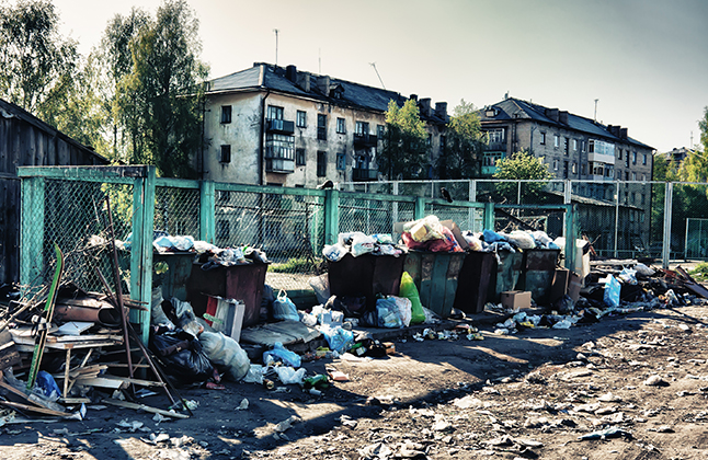 The big players of waste creation